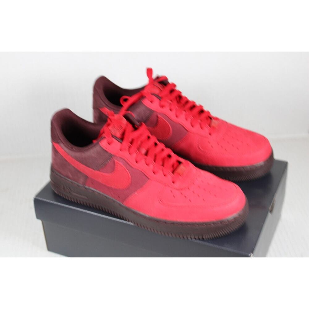 Nike Air Force 1 '07 Gym Red Burgundy FZ4033-657 Men's Size 11 shoes new w/ box